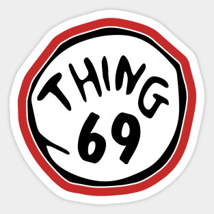 thing 1 and thing 2 stickers